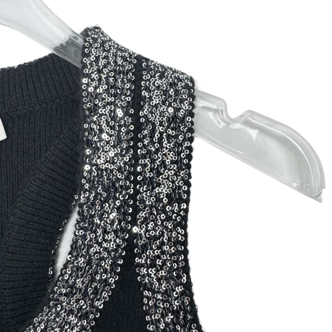 Miu Miu Miu Miu Women's Heavy Custom Beaded Yarn Vest K26WX Size S / US 4 / IT 40 - 3 Thumbnail