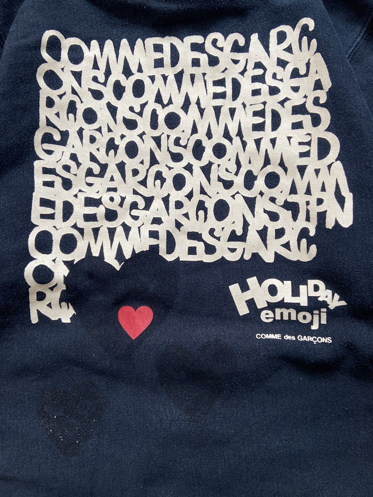 Comme des Garcons VINTAGE COMME DES GARCONS HOLIDAY EMOJI HOODIE VERY RARE Size US M / EU 48-50 / 2 - 3 Thumbnail