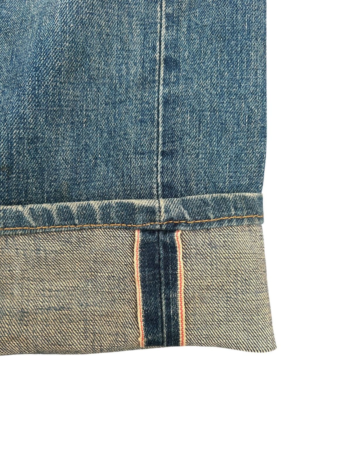 Kapital Vintage Edwin 505X Selvedge Distressed Rusty Denim Jeans Size US 29 - 4 Thumbnail