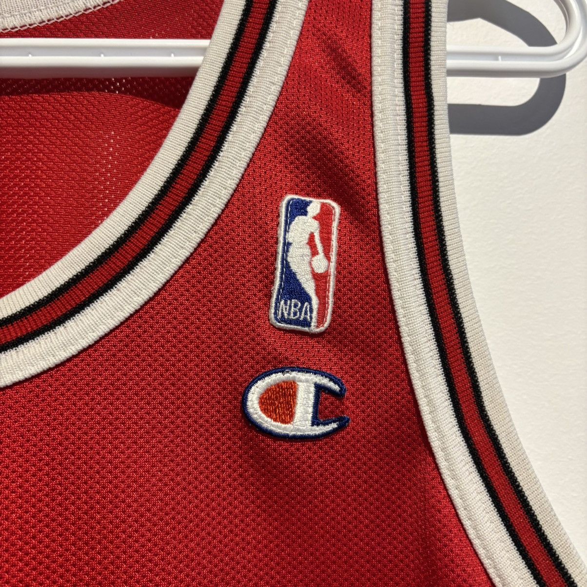 Champion Authentic 1992 Michael Jordan Champion Jersey 44 Red Vintage Size US M / EU 48-50 / 2 - 6 Thumbnail