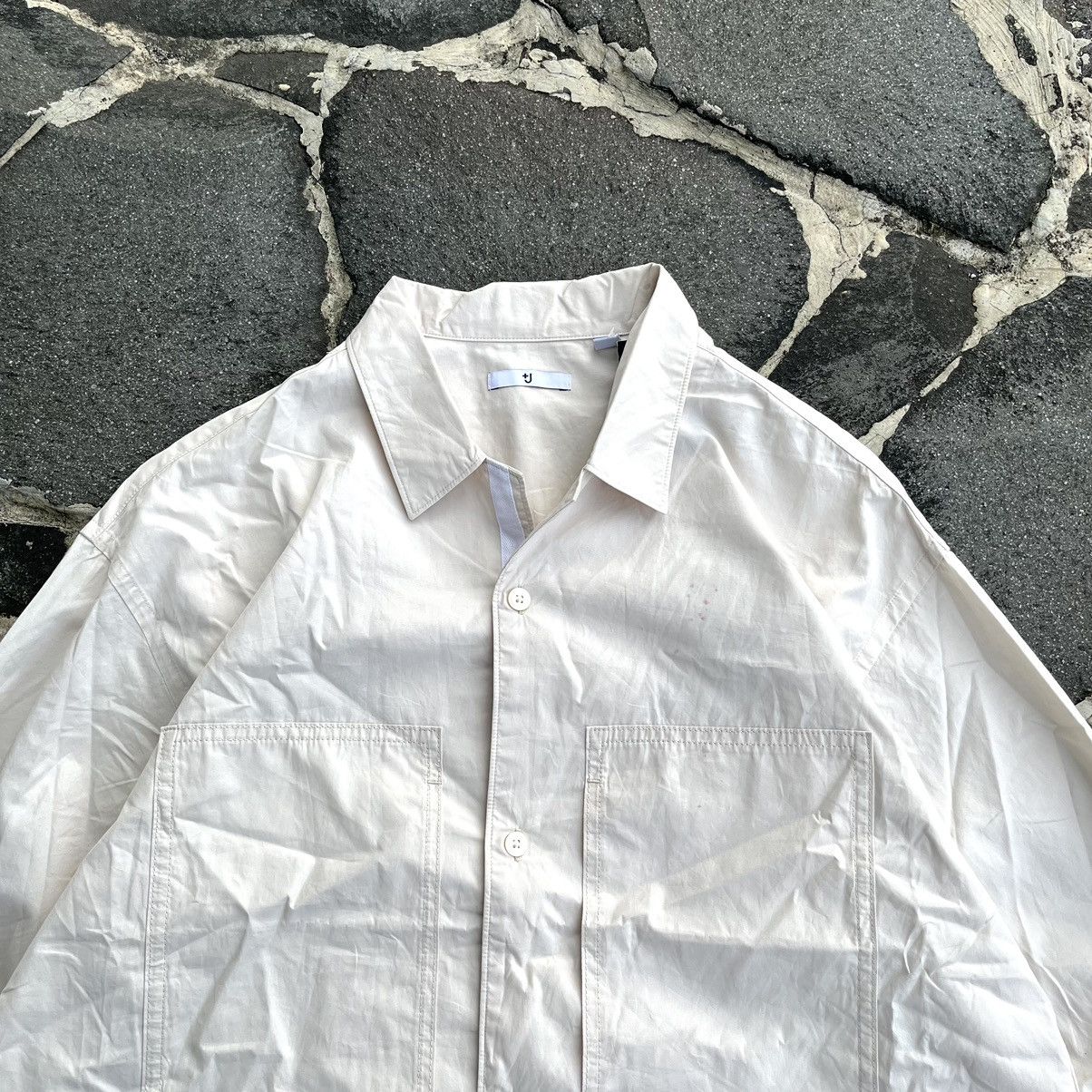 Jil Sander × Uniqlo Uniqlo x Jilsander Nylon Pocket Shirt Size US L / EU 52-54 / 3 - 2 Thumbnail