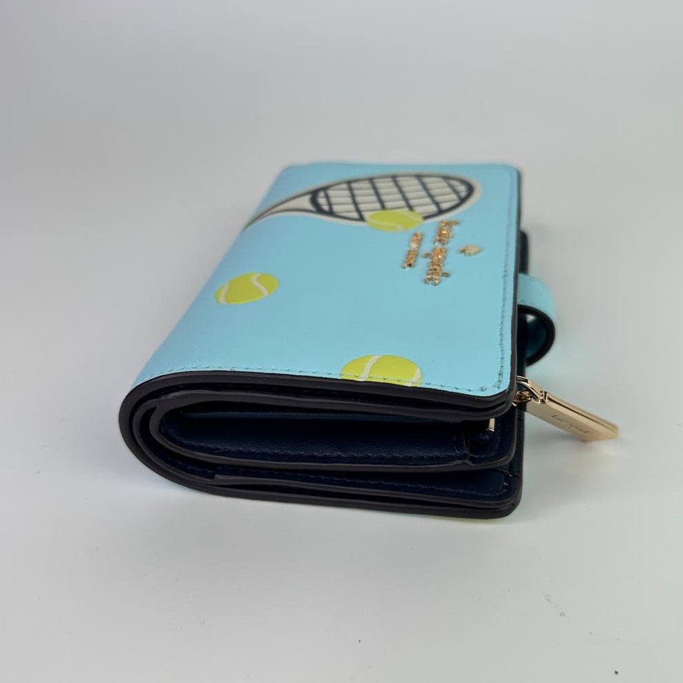 Kate Spade Kate Spade Grand Slam Tennis Medium Compact Bifold Wallet Size ONE SIZE - 7 Thumbnail