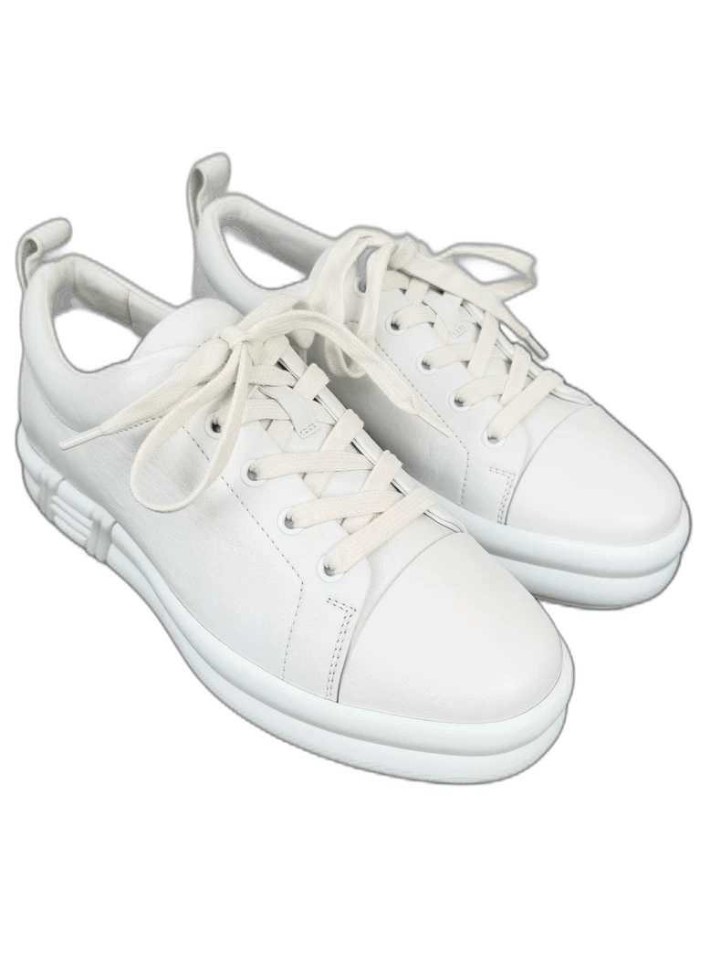 Hermes Hermes White Sneakers Size 38 Size US 7 / EU 40 - 1 Thumbnail