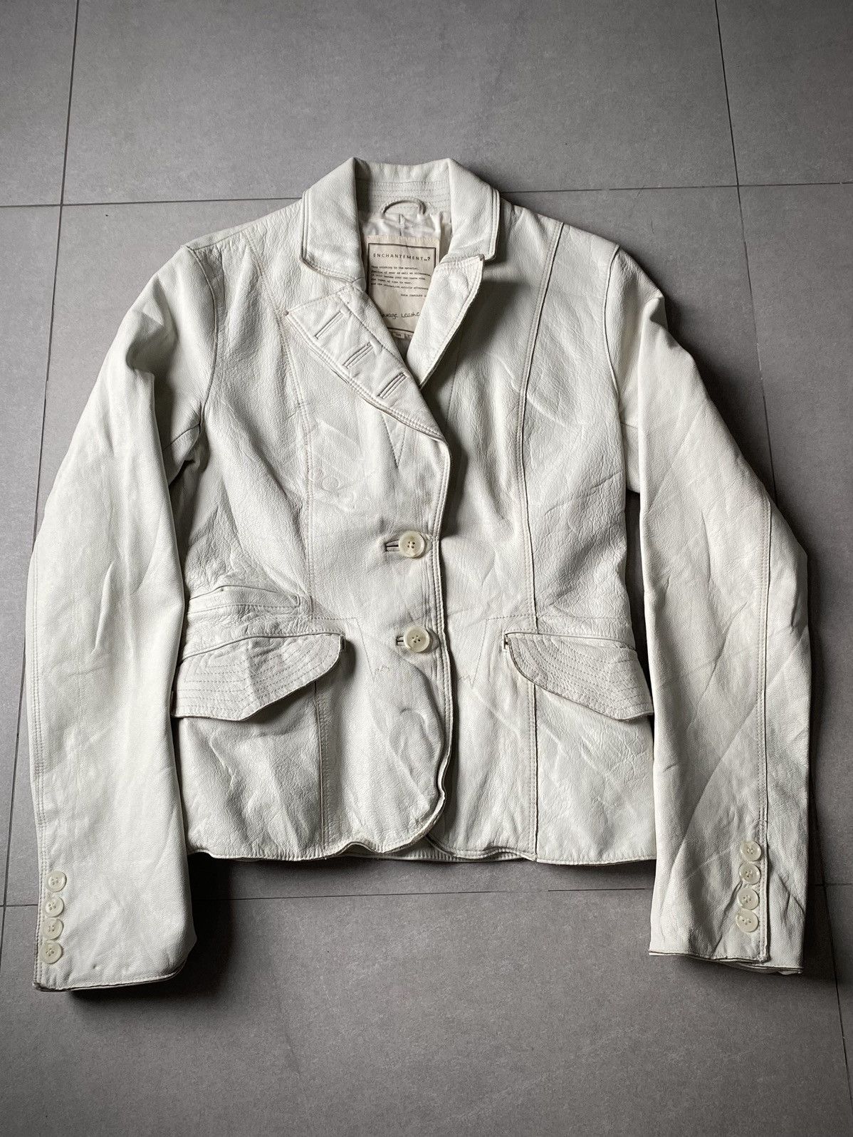Enchantment Enchantement? Leather Blazer Size US S / EU 44-46 / 1 - 1 Thumbnail