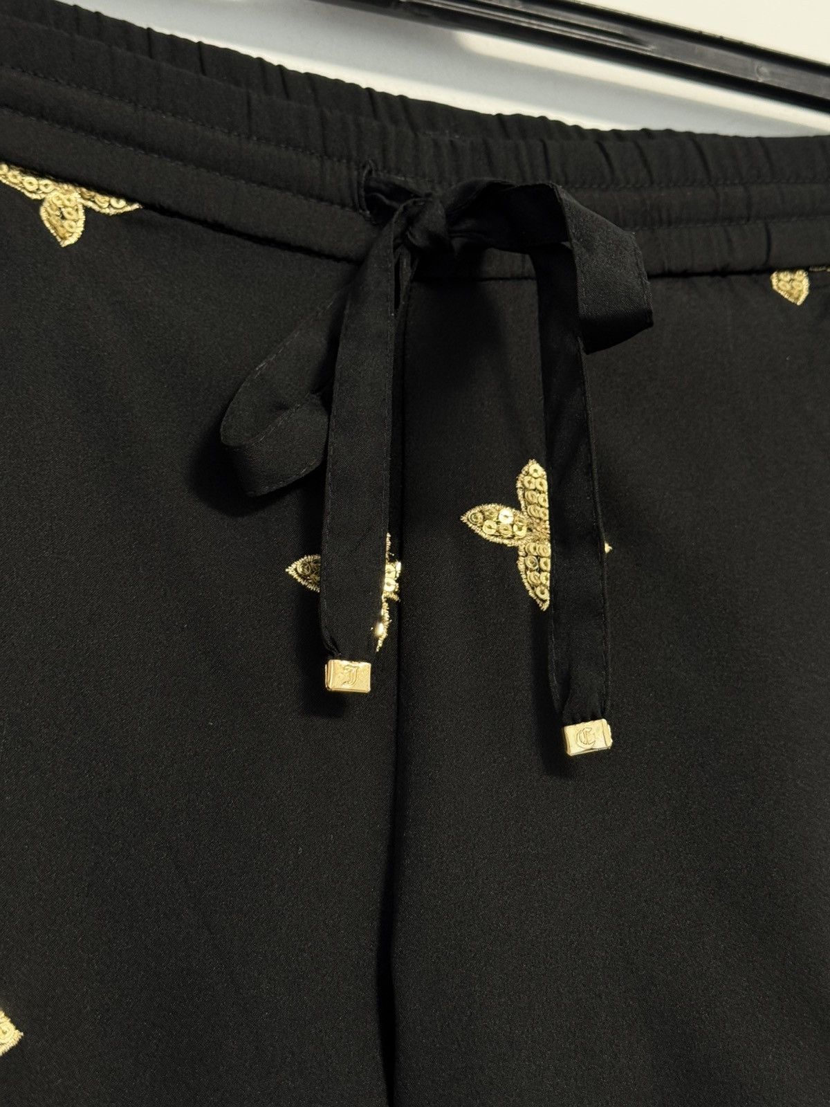 Juicy Couture Juicy Couture Womens Pants Size M Black Crepe Jogger Size 32" / US 10 / IT 46 - 11 Thumbnail