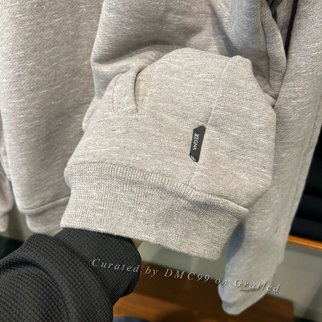 Z Zegna Z Zegna Thick Zip-Up Sweatshirt Jacket Size US L / EU 52-54 / 3 - 3 Thumbnail