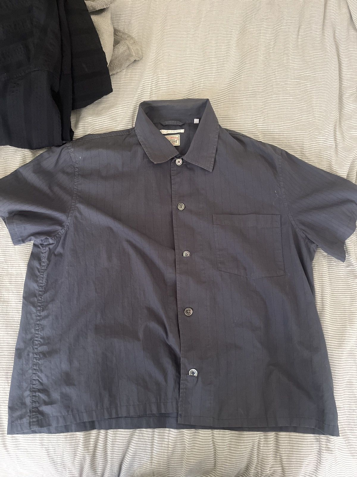 Our Legacy workshop Stussy work shirt