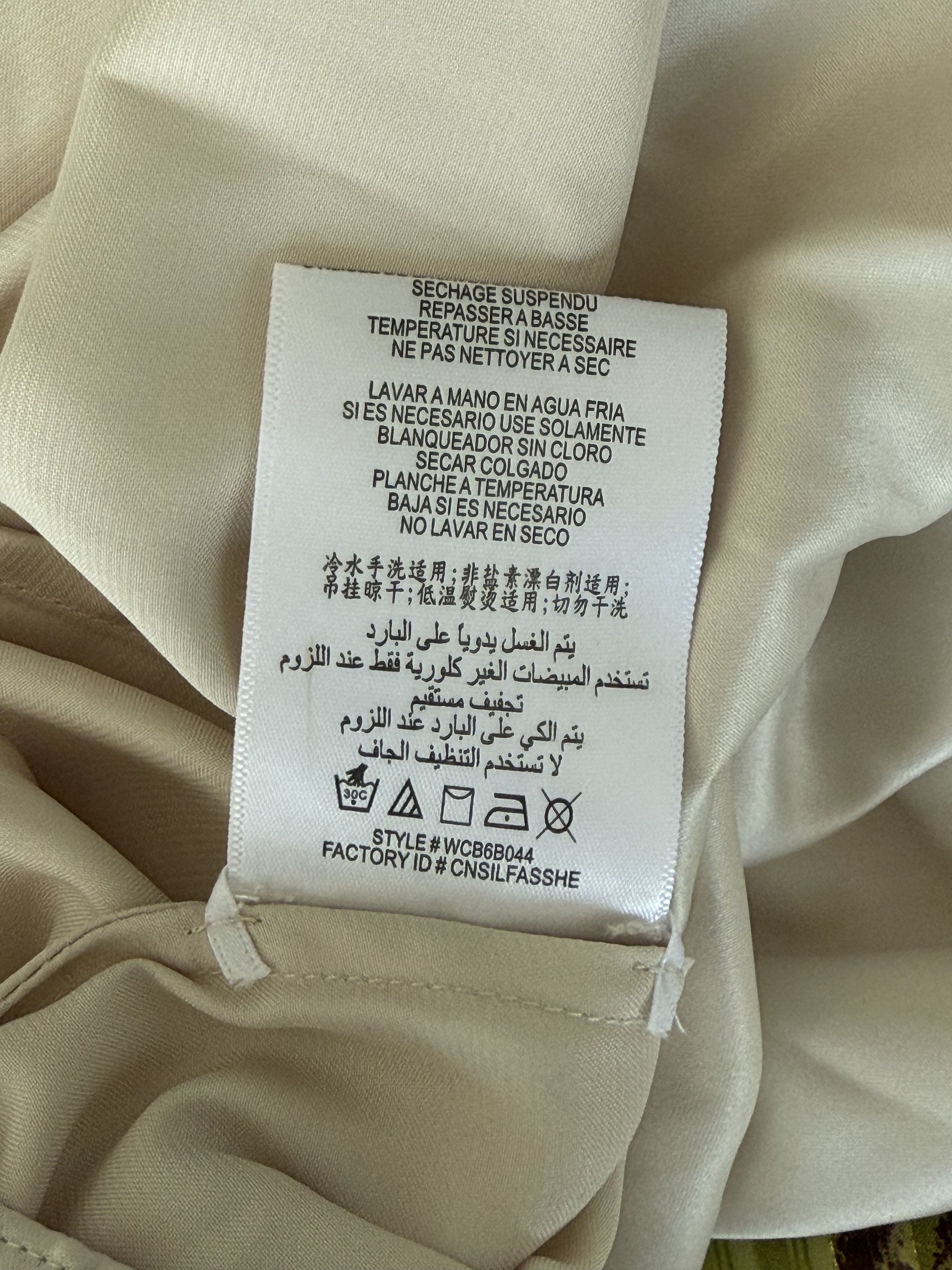 Bcbgmaxazria Long Silk Willow Multi-color Halter Dress Size S / US 4 / IT 40 - 7 Thumbnail