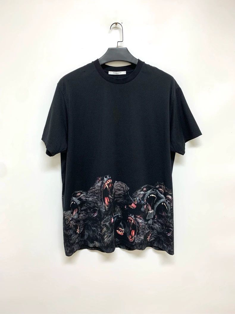 Givenchy Givenchy Monkey Group Short Sleeve T-Shirt 2506-Nextarrow Size US M / EU 48-50 / 2 - 1 Thumbnail