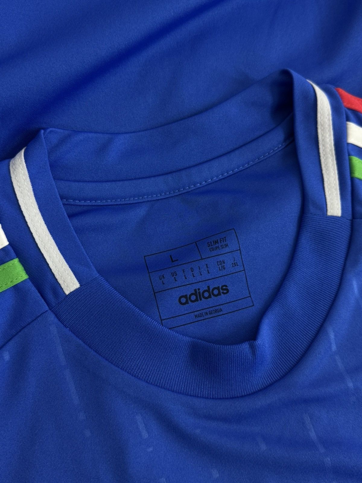 Adidas #8 Tonali Italy National Team 2024/25 Adidas Football Shirt Size US L / EU 52-54 / 3 - 15 Thumbnail