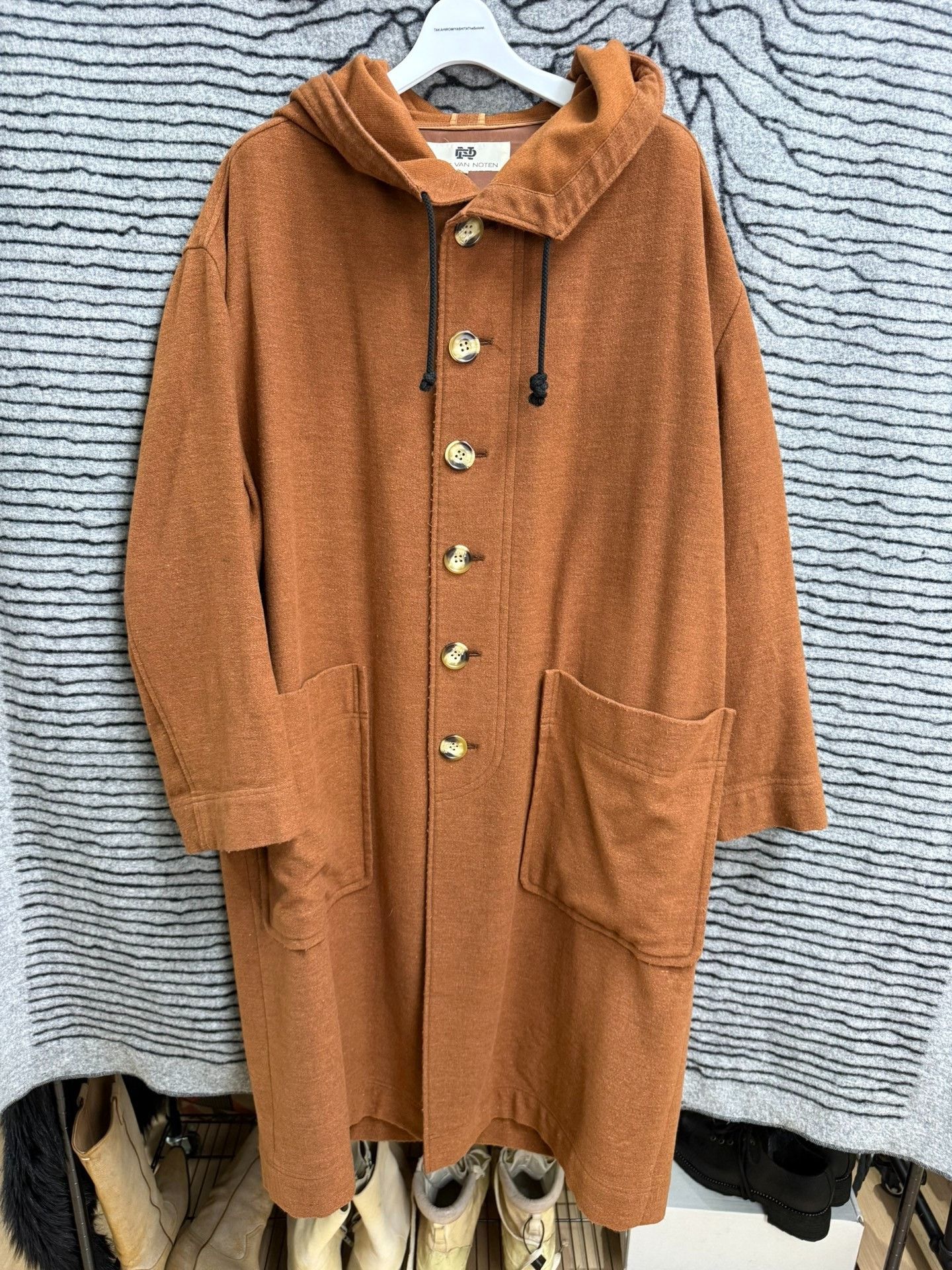 Dries Van Noten Dries van Noten Wool Loose Coat Size S / US 4 / IT 40 - 1 Thumbnail