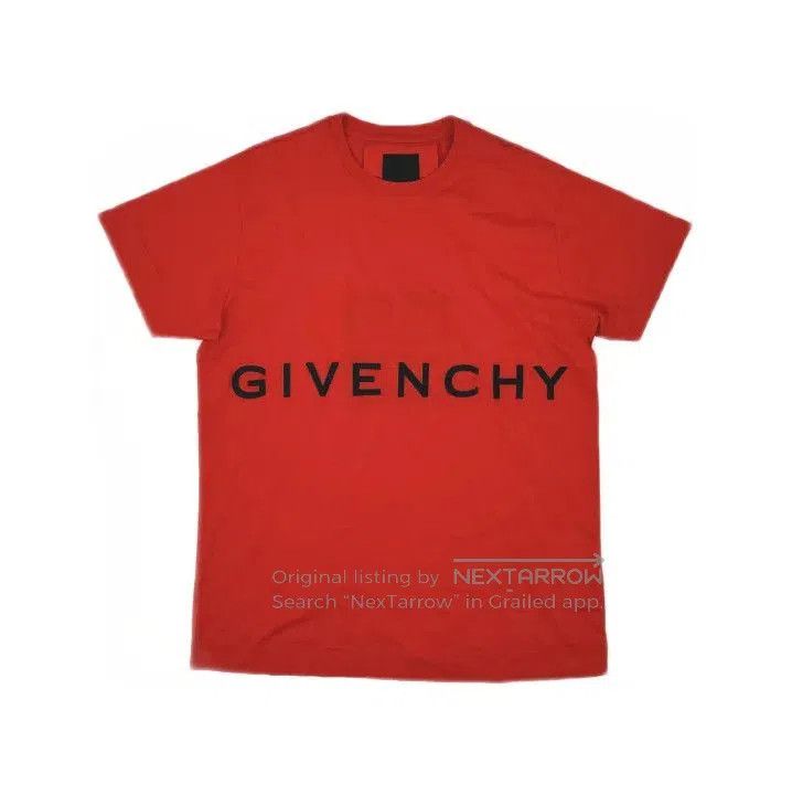 Givenchy Givenchy FW22 Logo Embroidered Short Sleeve T-Shirt. Size US XXS / EU 40 - 2 Thumbnail