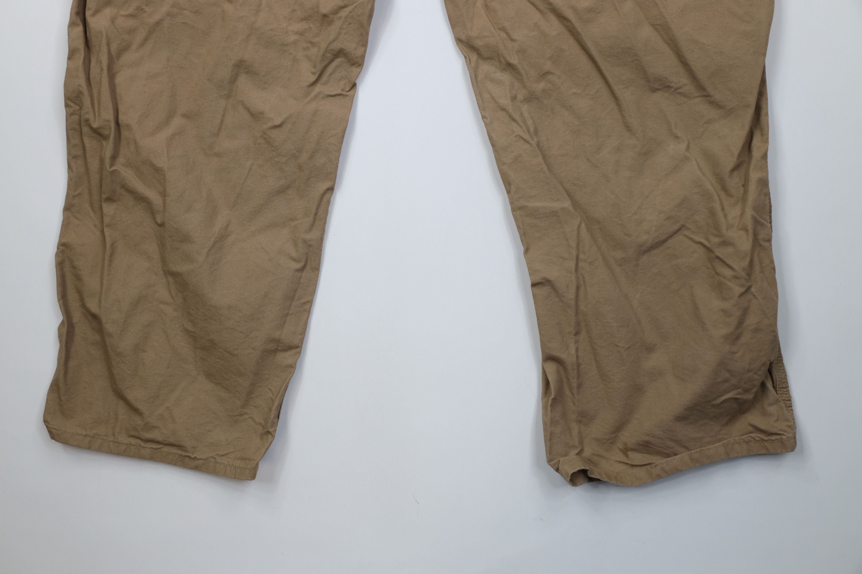 Carhartt Vintage Y2K Carhartt Original Dungaree Wide Leg Pants Brown Size US 44 / EU 60 - 12 Thumbnail
