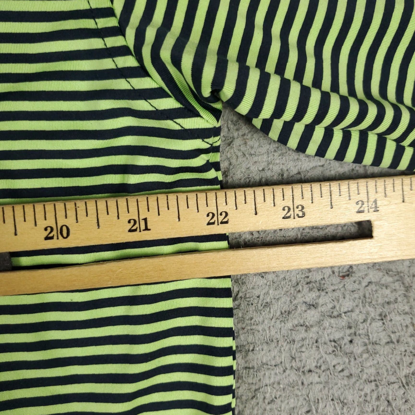 Footjoy FJ FootJoy Polo Shirt Mens Medium Green Black Striped Golf Casual Short Sleeve Polo Shirt Mens Medium Green Black Striped FJ FootJoy Size US M / EU 48-50 / 2 - 6 Thumbnail