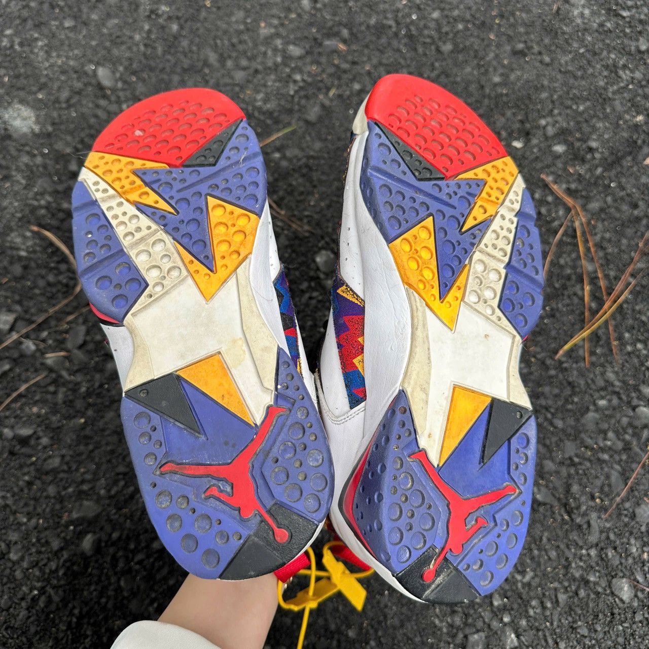 Jordan Brand Air Jordan Retro 7 Nothing But Net 304775-142 Size US 8.5 / EU 41-42 - 4 Thumbnail
