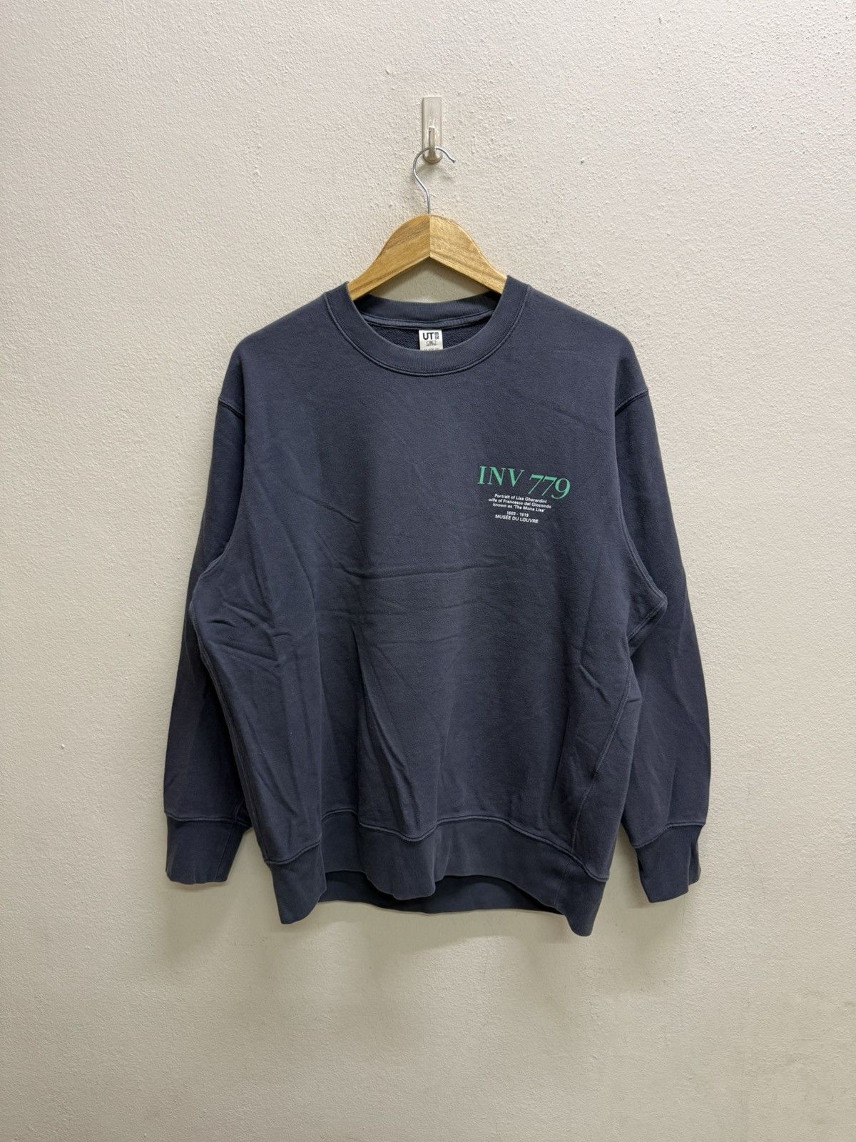 Uniqlo UNIQLO MUSEE DU LOURVE X PETER SAVILE POTRAITLISA SWEATSHIRT Size US XL / EU 56 / 4 - 14 Thumbnail