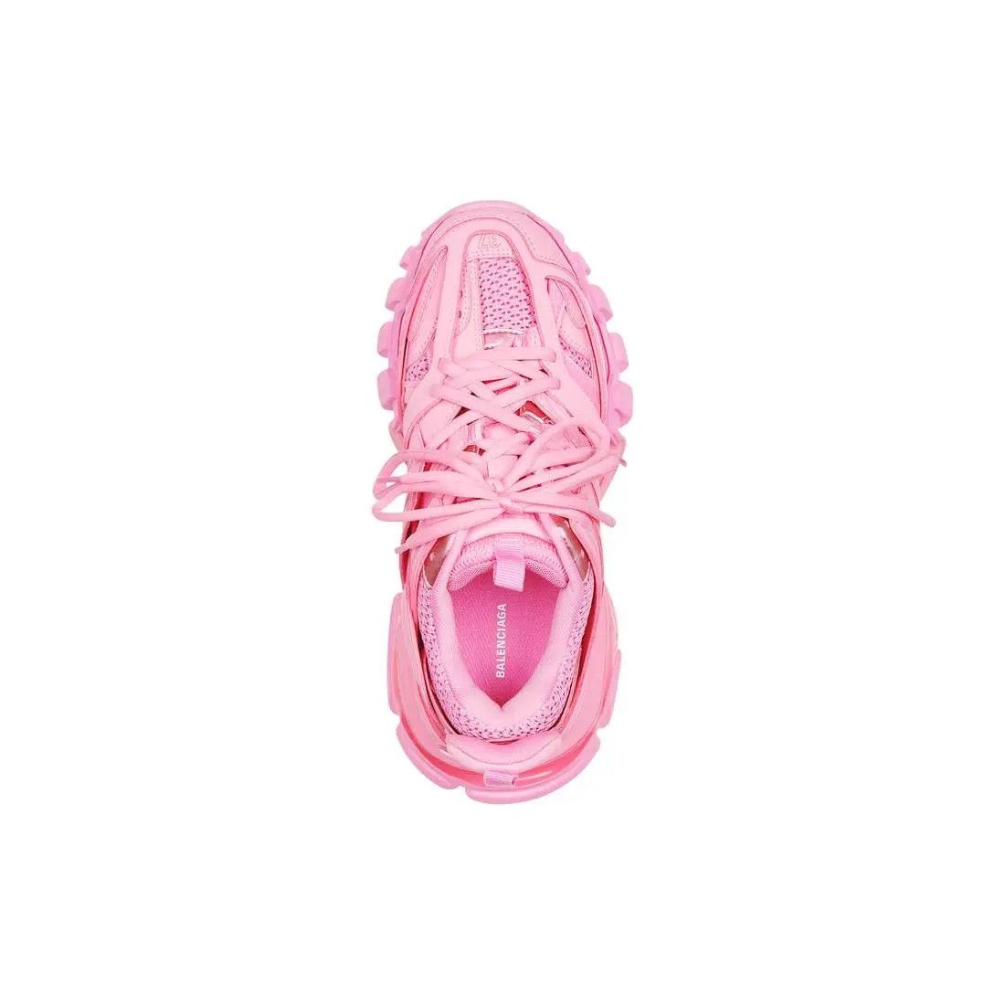 Balenciaga o1w1db10625 Track Sneakers in Pink Size US 12 / IT 42 - 5 Thumbnail