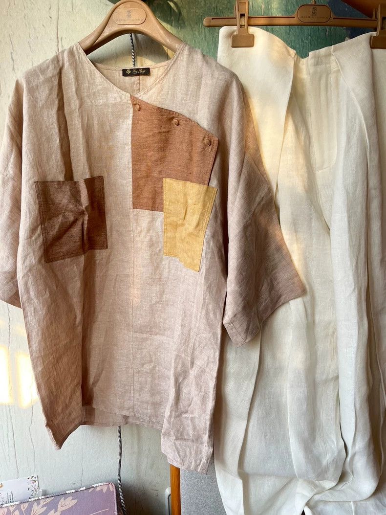 Loro Piana LORO PIANA Flax set Size S / US 4 / IT 40 - 1 Thumbnail