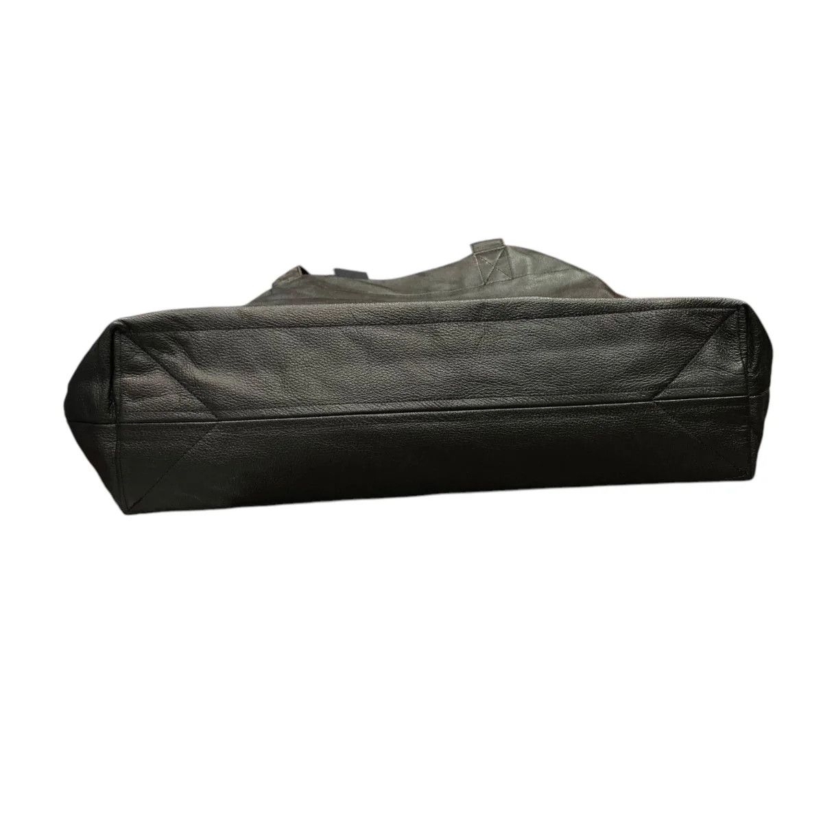 Yohji Yamamoto Yohji Yamamoto pour homme logo leather tote bag Size ONE SIZE - 3 Thumbnail