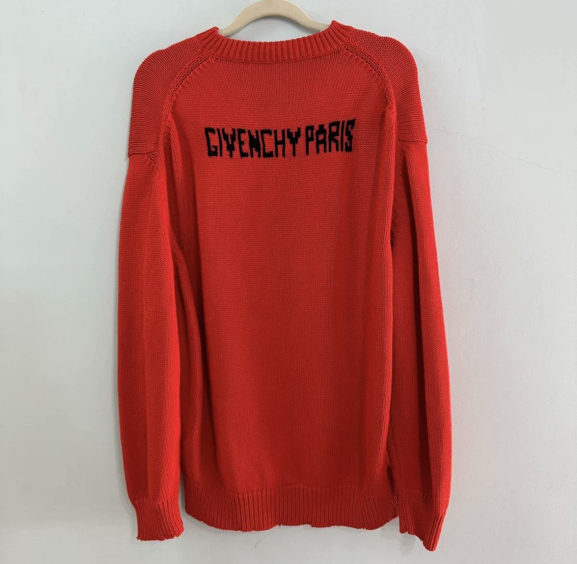 Givenchy Givenchy logo knitwear Size US S / EU 44-46 / 1 - 2 Thumbnail