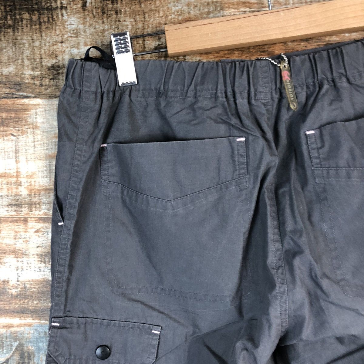 Japanese Brand Eclosion Grey Casual hiking Pants #A2377 Size 26" / US 2 / IT 38 - 16 Thumbnail