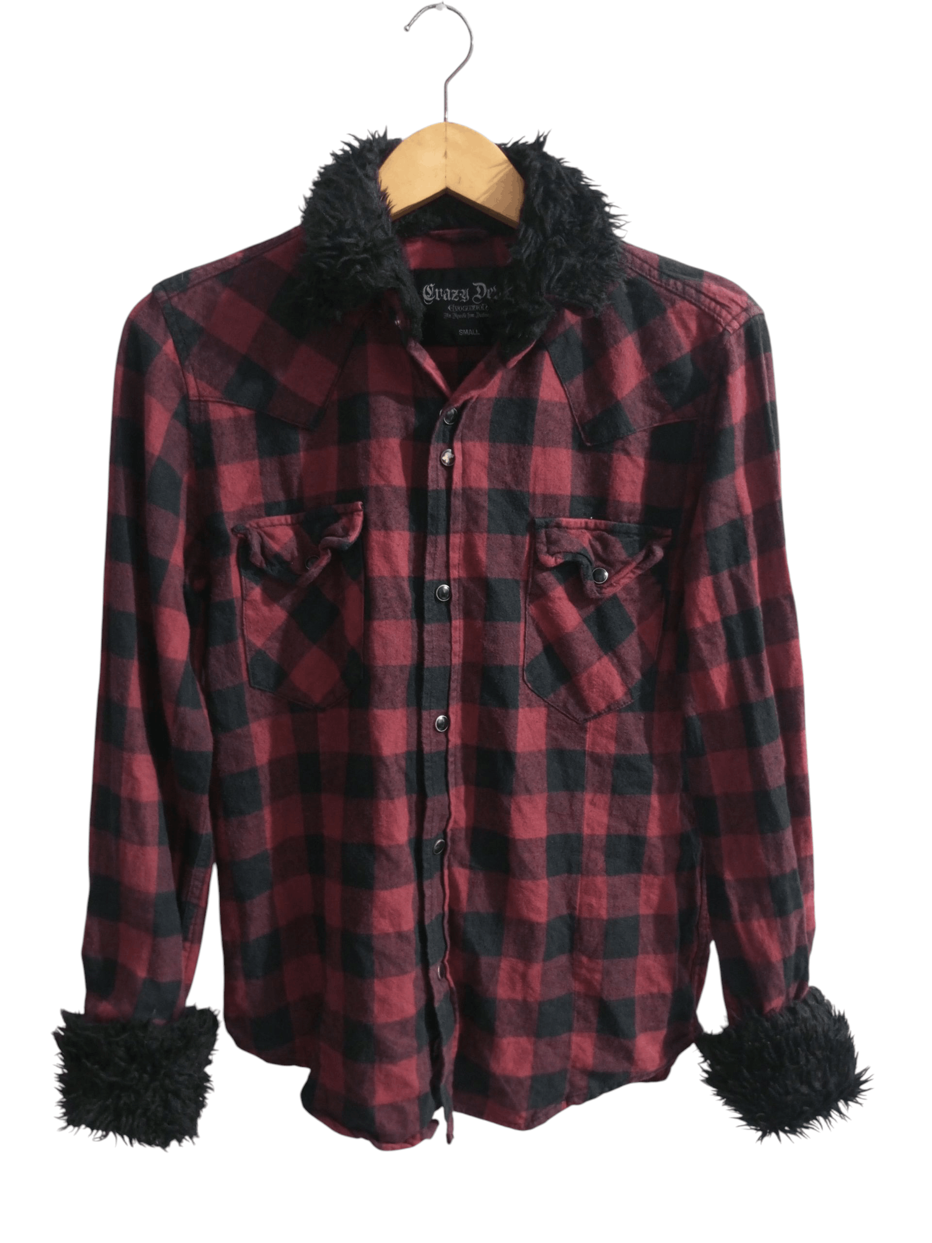 Hysteric Glamour Vintage crazy devil evolution fur colar button up Size US S / EU 44-46 / 1 - 1 Thumbnail