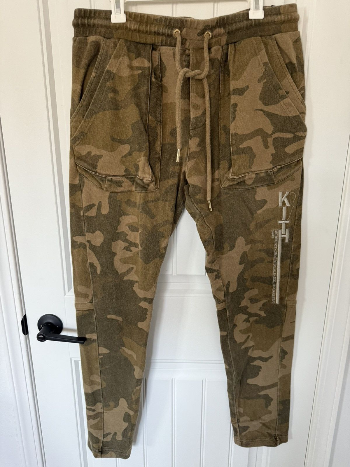 Kith Multi Pocket Camo Sweatpants