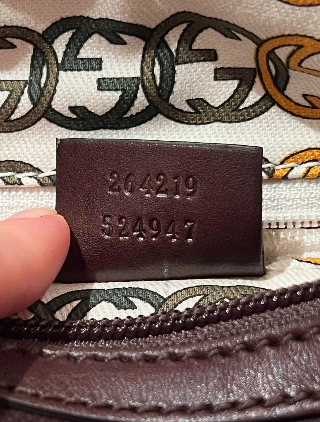 Gucci Gucci shoulder bag in brown canvas Size ONE SIZE - 9 Thumbnail