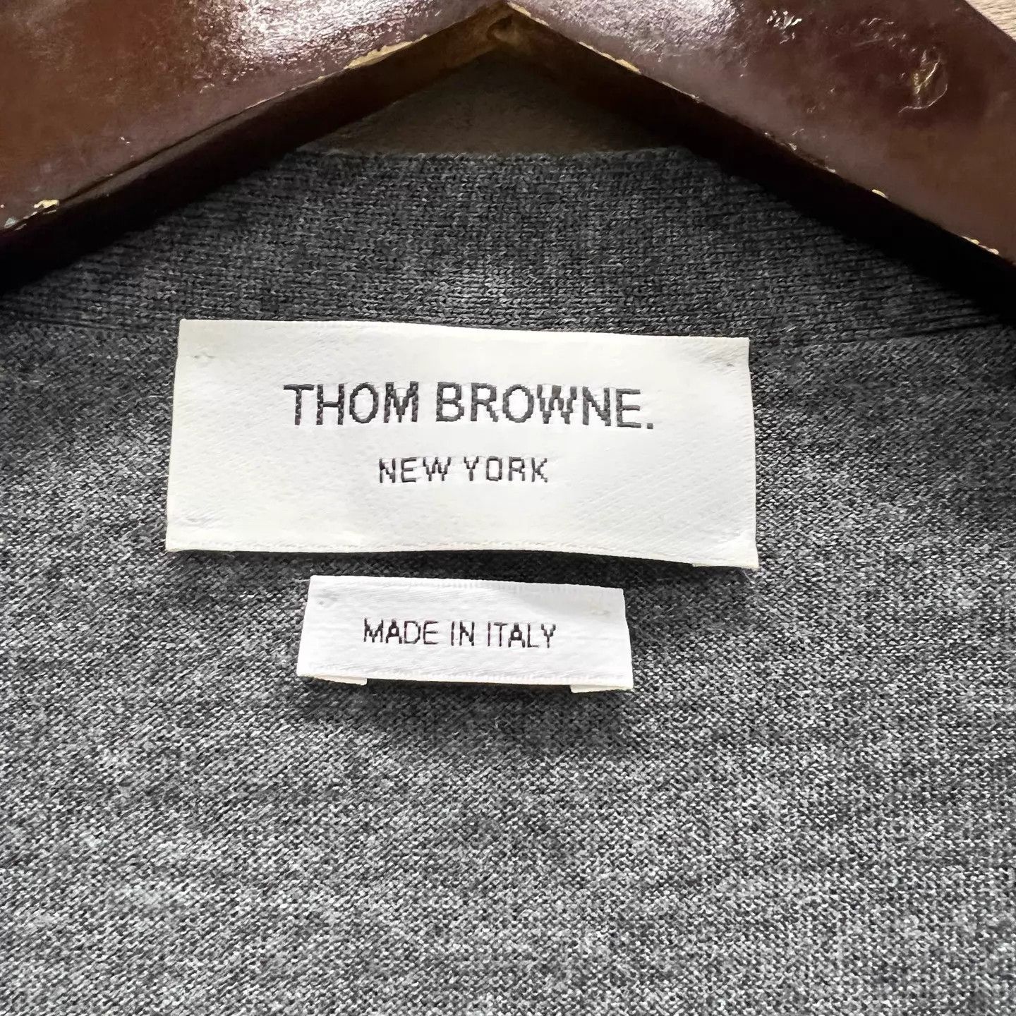 Thom Browne Thom Browne 99 New Gray 4-Bar Stripe Cardigan Size 4 Size US XL / EU 56 / 4 - 3 Thumbnail