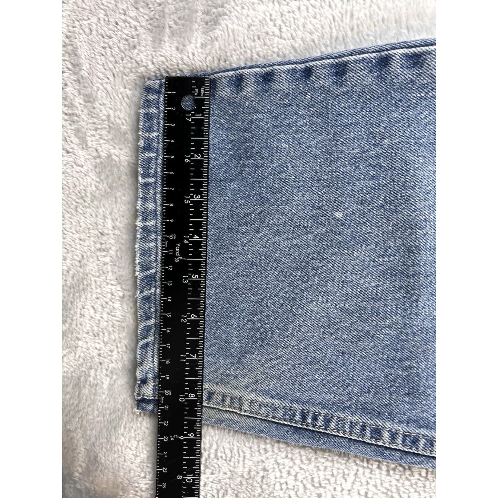 Denime VINTAGE Vivaldi Jeanswear Jeans Mens 34x27 Blue Distressed Medium Wash Denim 80s 90s Size US 34 / EU 50 - 4 Thumbnail