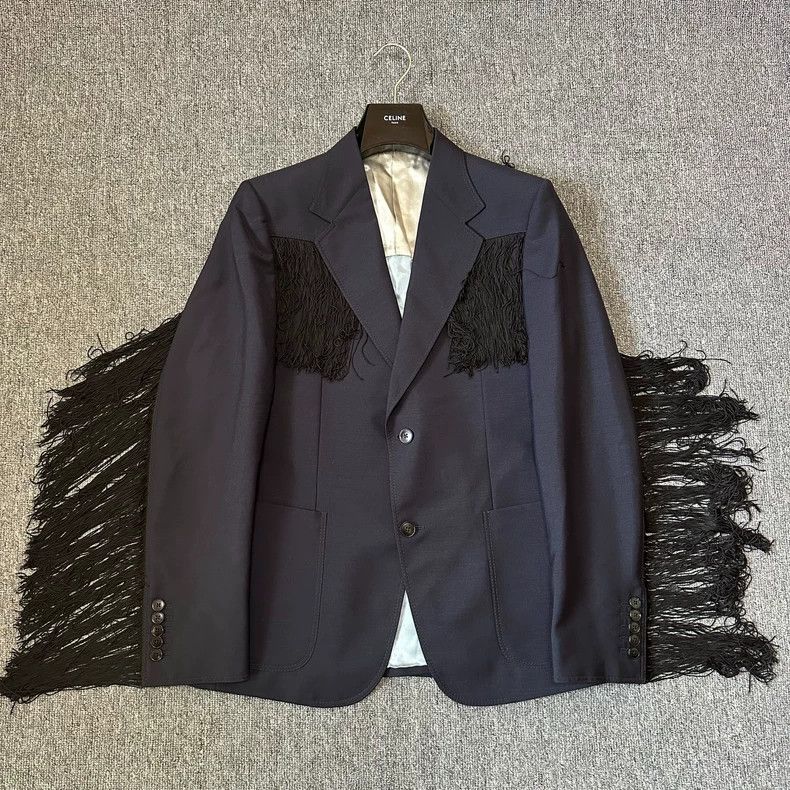 Gucci Gucci Tassel feather suit 2501-Nextarrow Size 48R - 1 Thumbnail