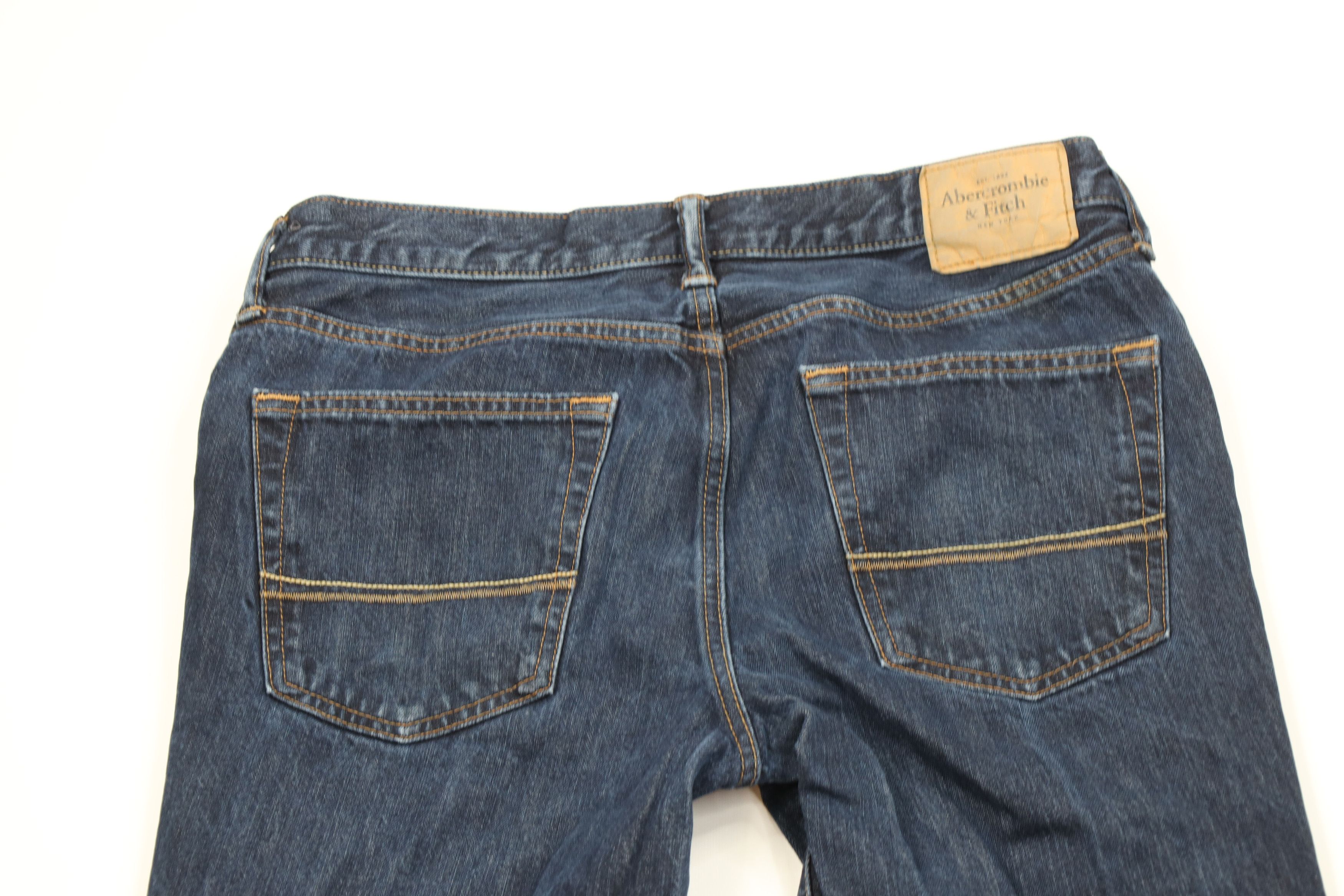 Abercrombie & Fitch Vintage Abercrombie & Fitch Fly Slim Straight Leg Jeans Size US 34 / EU 50 - 14 Thumbnail