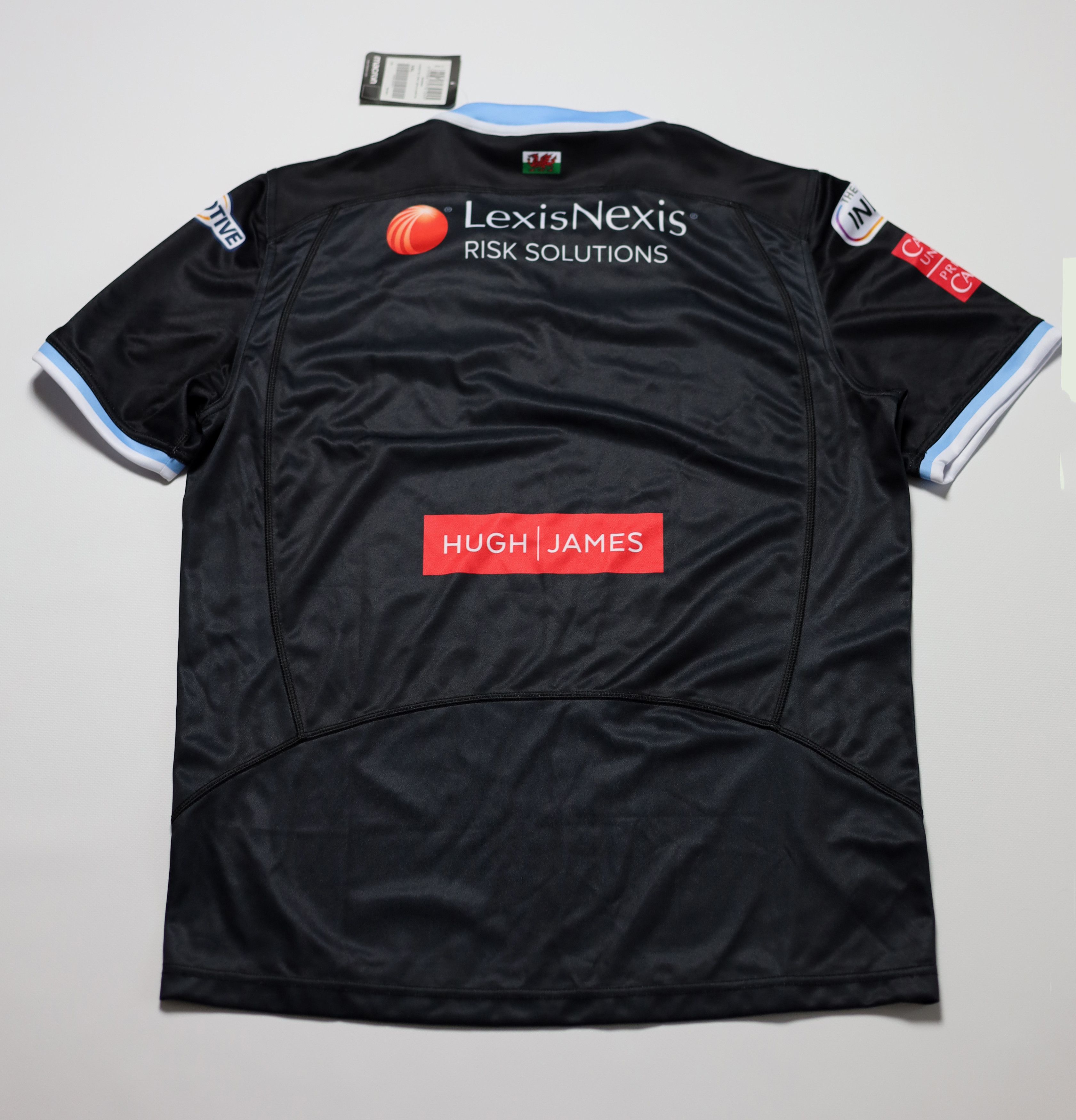 Macron Cardiff Blues Rugby Away Shirt 2021 2022 Macron XL Jersey Size US XXL / EU 58 / 5 - 7 Thumbnail