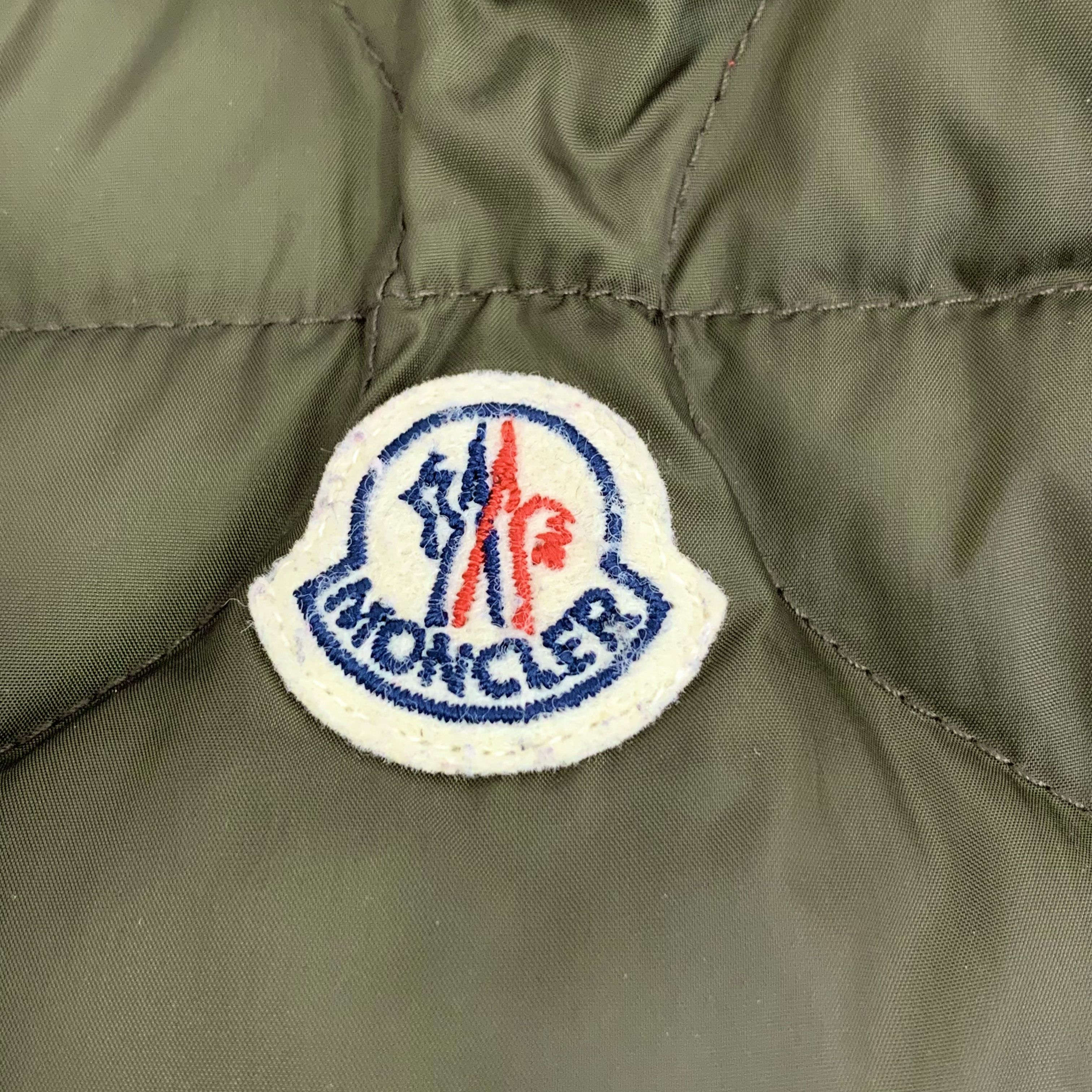 Moncler Moncler Maglia Down Vest Dark Green (L) Size US L / EU 52-54 / 3 - 5 Thumbnail