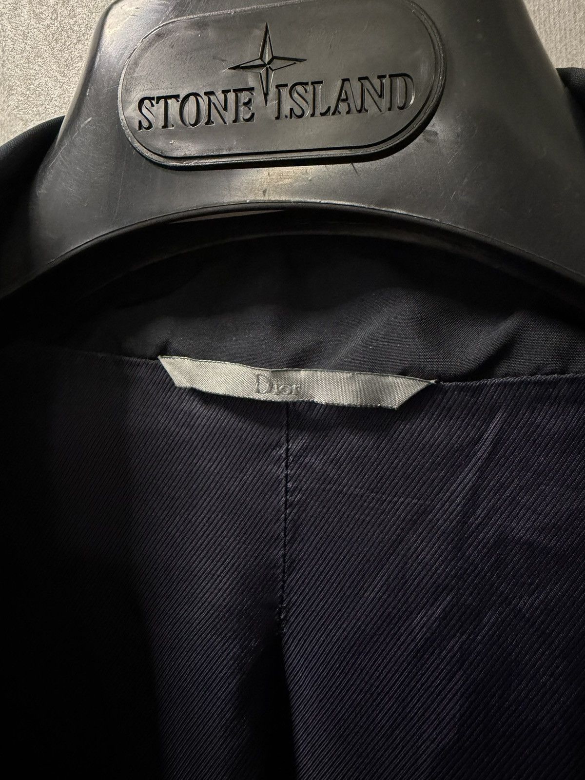 Dior Authentic Dior Men’s Navy Bomber Jacket Size 52 Button Front Size US L / EU 52-54 / 3 - 7 Thumbnail