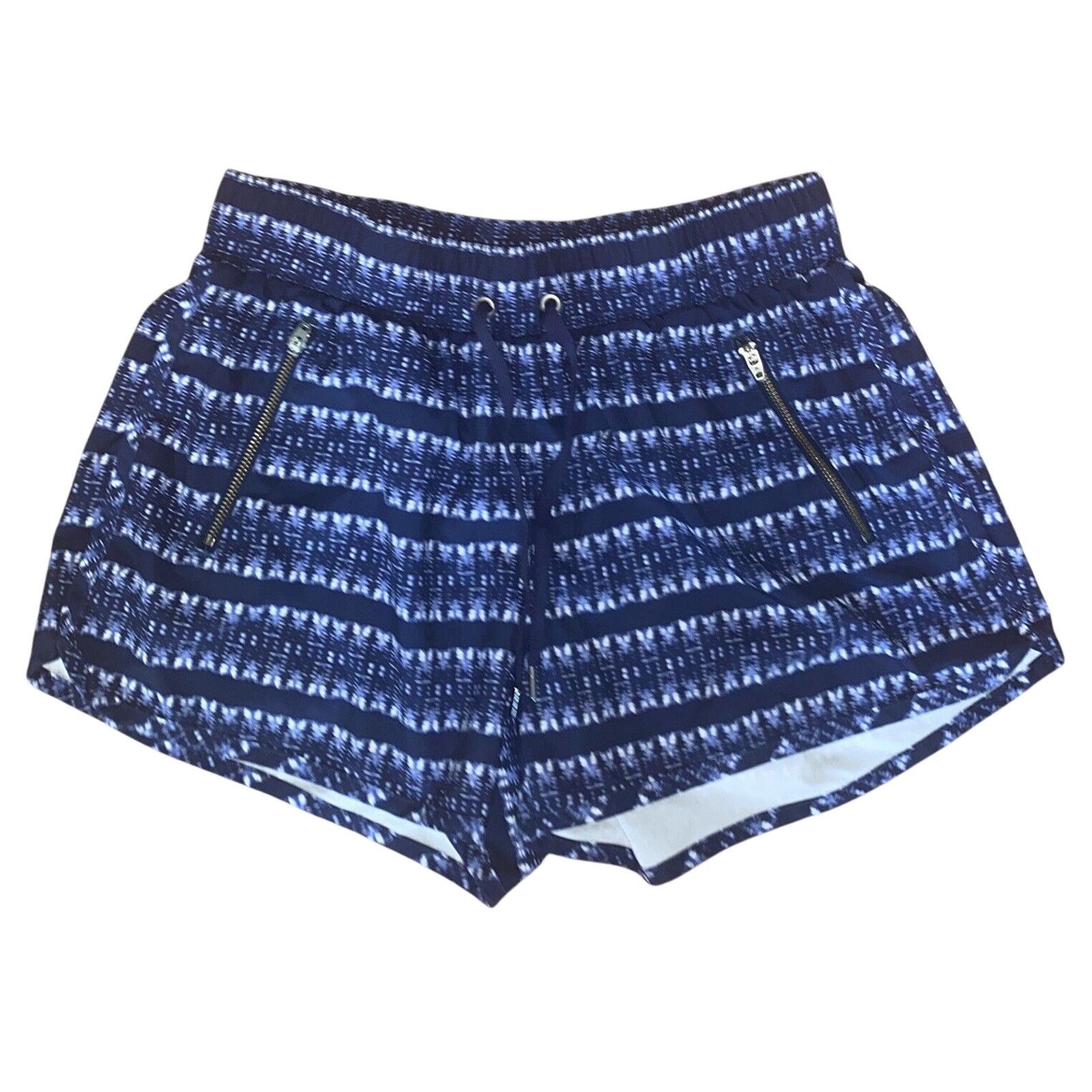 Athleta Athleta Ikat Stripe Sway Shorts 3" Pockets 213026 Medium Size 29" - 1 Thumbnail