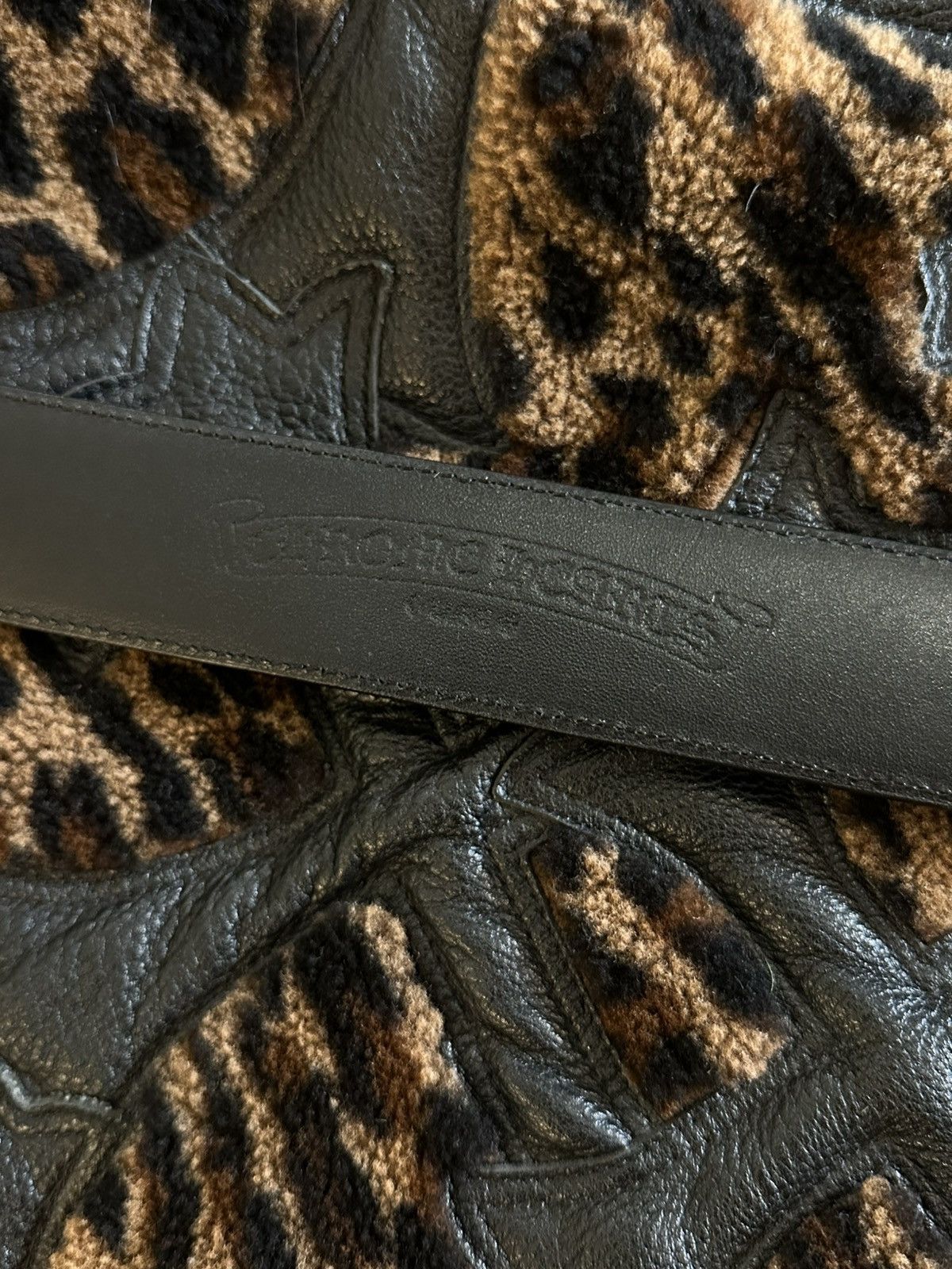 Chrome Hearts CHROME HEARTS PATTEN LEATHER CHEETAH GUNSLINGER Size 32 - 3 Thumbnail