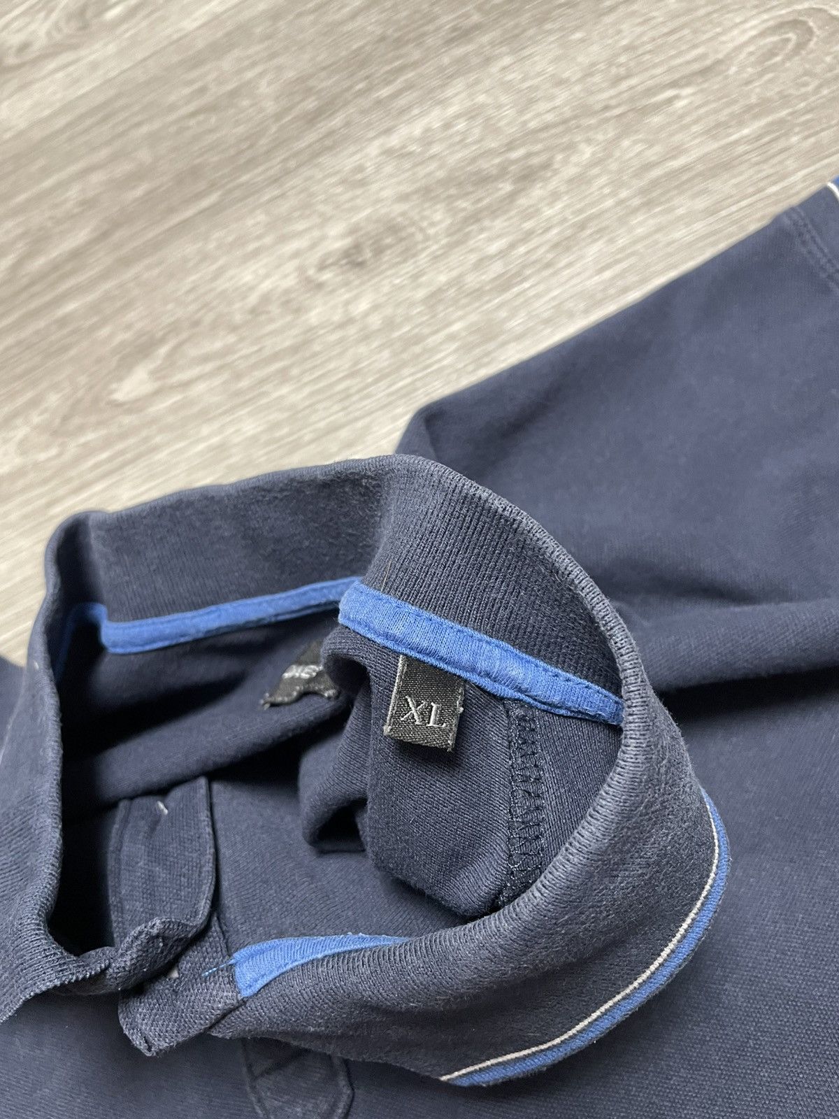 Diesel Vintage Diesel D Logo Navy Blue Polo Shirt Size US XL / EU 56 / 4 - 11 Thumbnail