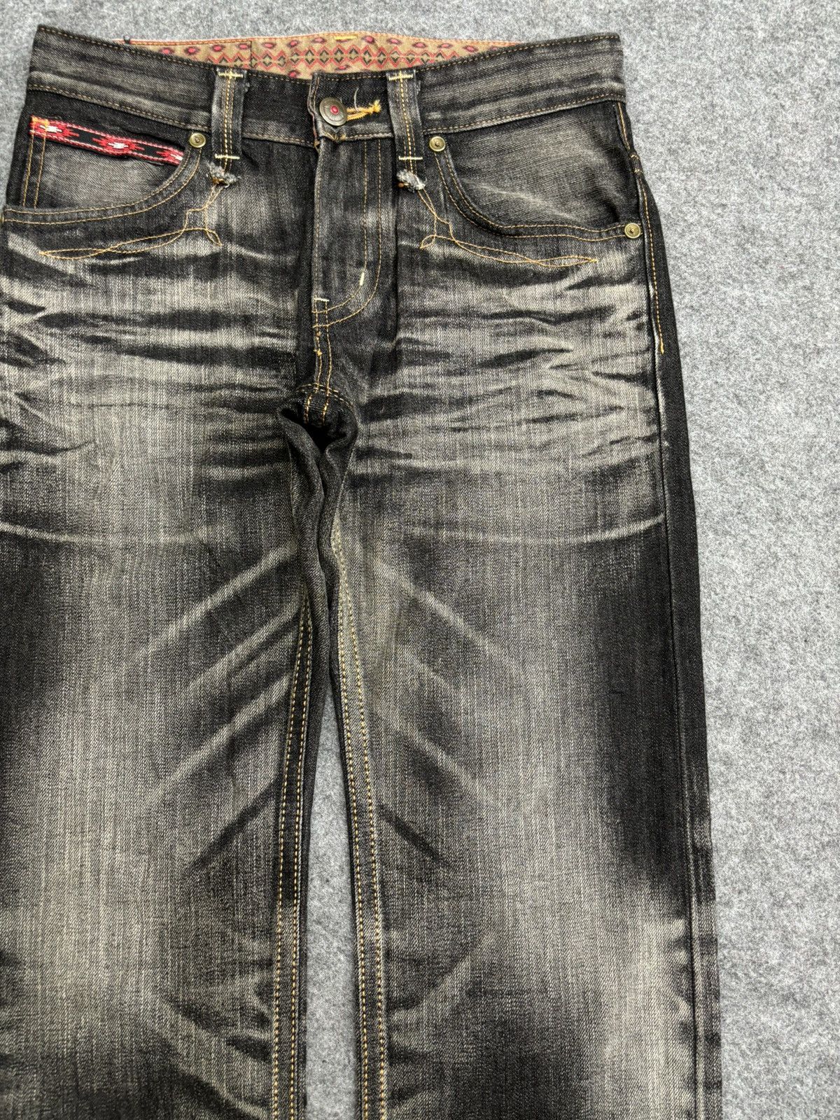 Edwin 💥Raw Fades💥Edwin 423XVS Raw Artisanal Fades Denim F480 Size US 31 - 4 Thumbnail