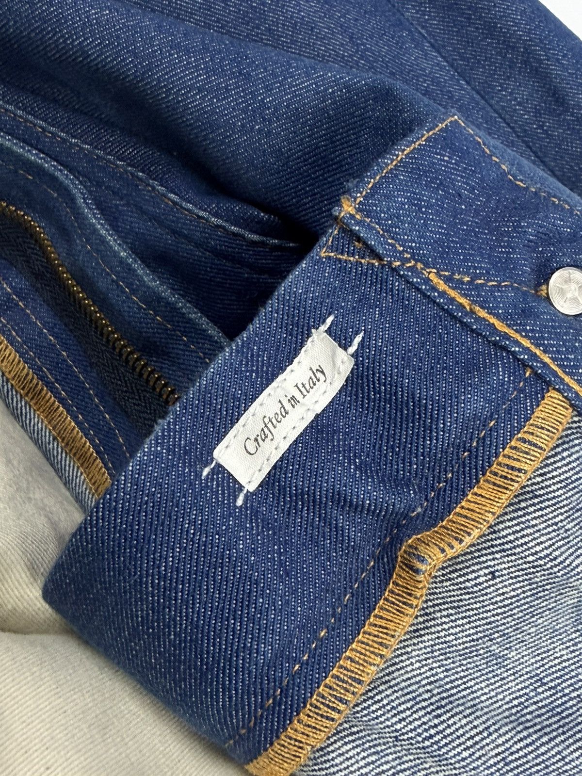Lee Lee 101 Natural Indigo Jeans Japanese Selvedge Denim Blue L Size US 34 / EU 50 - 19 Thumbnail