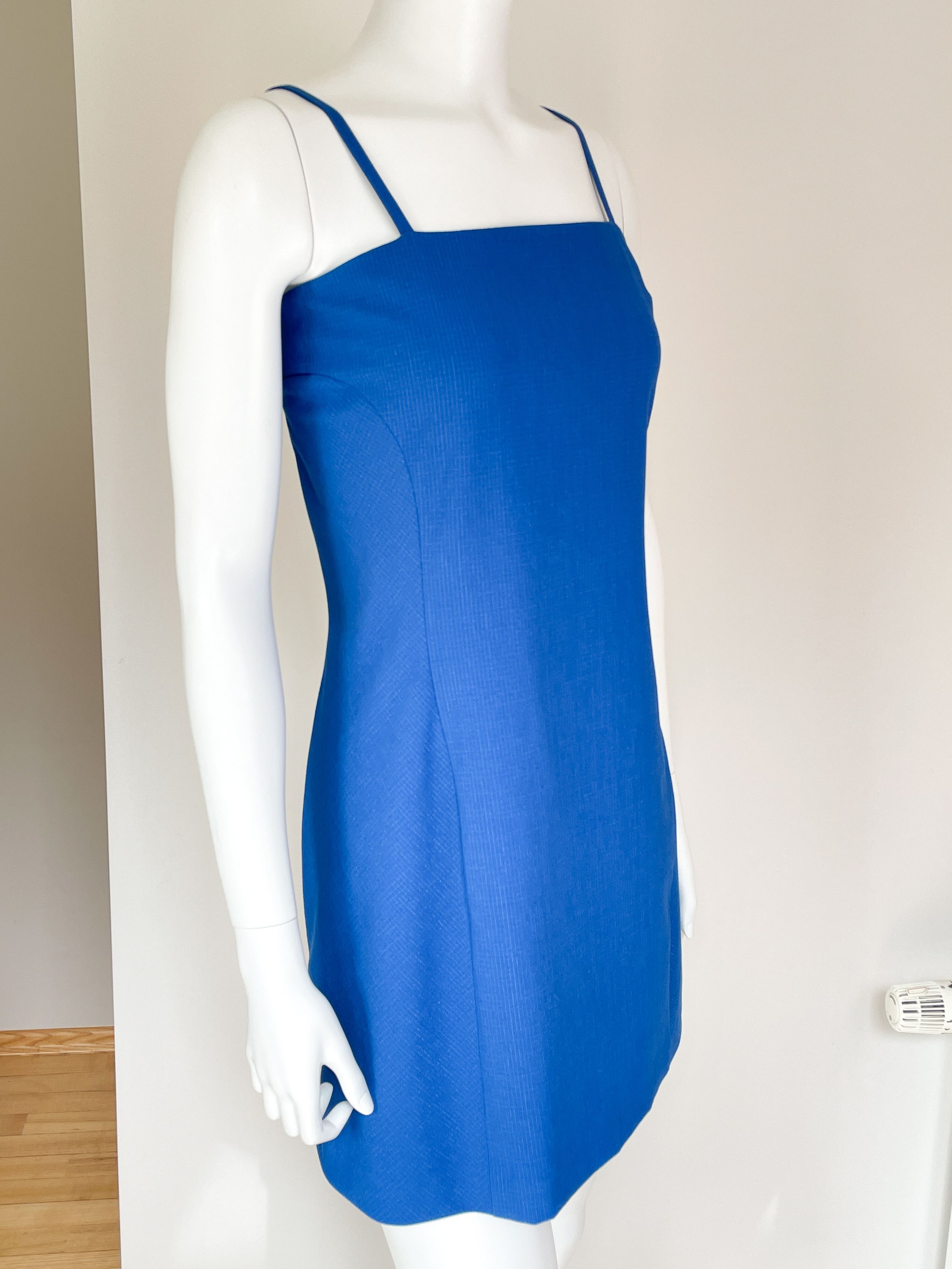 Versace Jeans Couture blue strap dress Size XS / US 0-2 / IT 36-38 - 2 Thumbnail