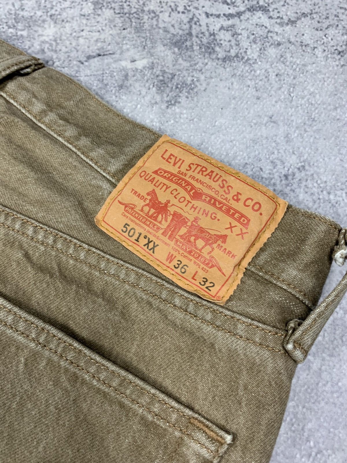 Levi's Levi’s 501 XX Avant Garde Opium Jeans Men’s Size 36x32 Y2K Size US 36 / EU 52 - 6 Thumbnail