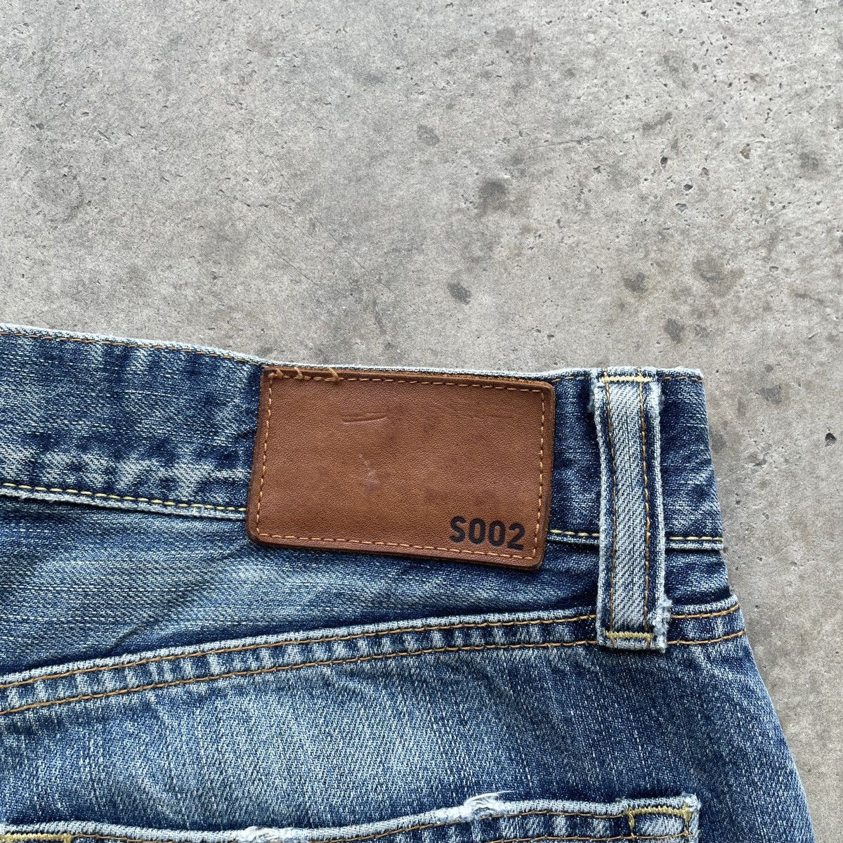 Japanese Brand W32💥 Vintage Distressed Japanese Jeans Faded Denim Pants Size US 32 / EU 48 - 8 Thumbnail