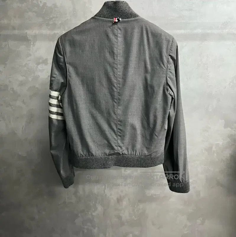 Thom Browne Thom Browne Gray Cotton Women's Jacket . Size S / US 4 / IT 40 - 2 Thumbnail