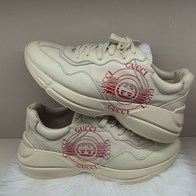Gucci Gucci Rhyton Classic Low Top Dad Sneakers - Size US 8.5 / EU 41-42 - 7 Thumbnail