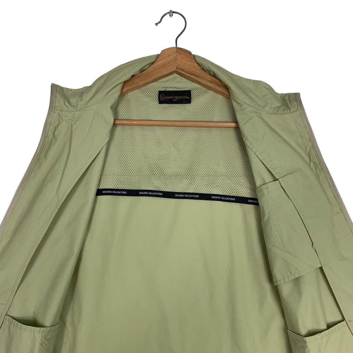 Gianni Valentino GIANNI VALENTINO Green Vest #0438-C20 Size US L / EU 52-54 / 3 - 13 Thumbnail