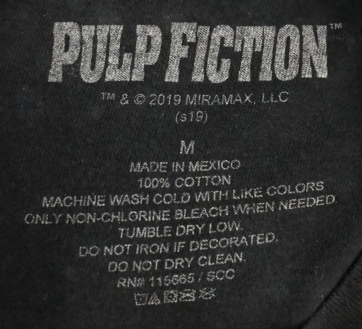 Vintage Movie Pulp Fiction T-Shirt Size US M / EU 48-50 / 2 - 8 Thumbnail