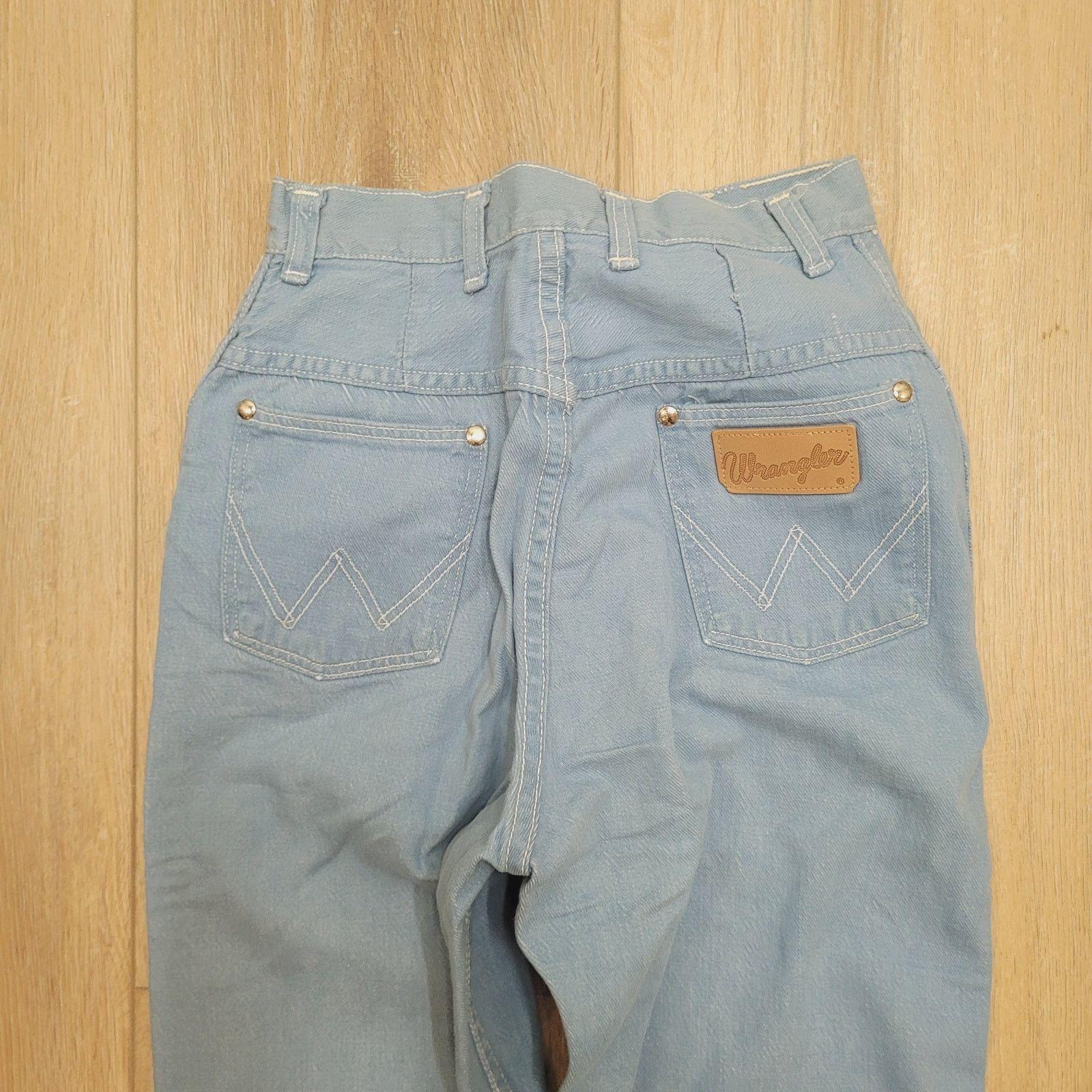 Wrangler Vintage 70s Wrangler Blue Bell Ankle Jeans Womens 25 (Sz 2) Size 26" / US 2 / IT 38 - 5 Thumbnail