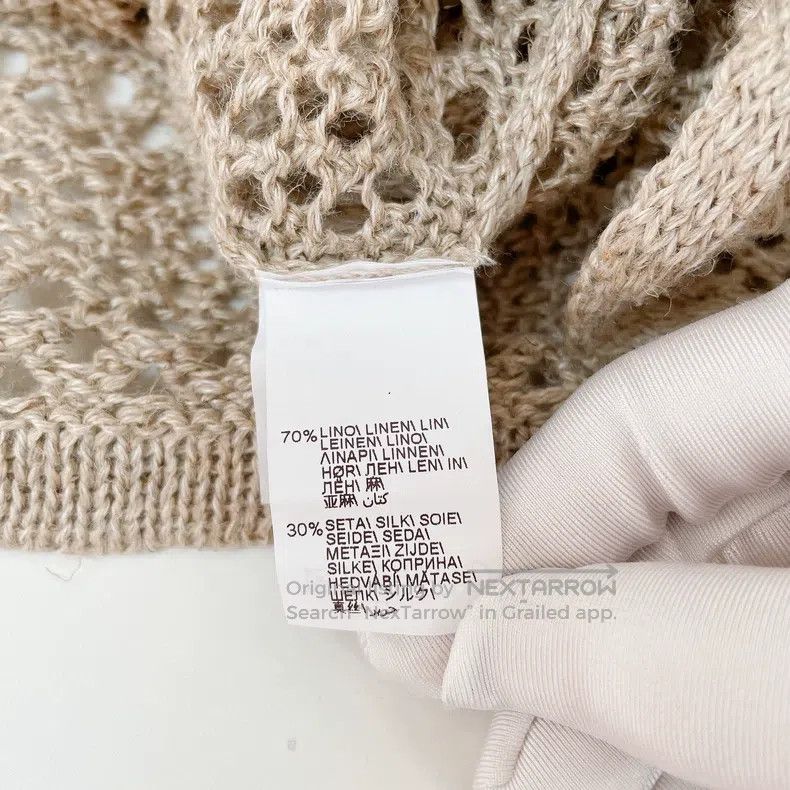 Brunello Cucinelli Brunello Cucinelli Hollow-out woven long coat Size XS / US 0-2 / IT 36-38 - 7 Thumbnail