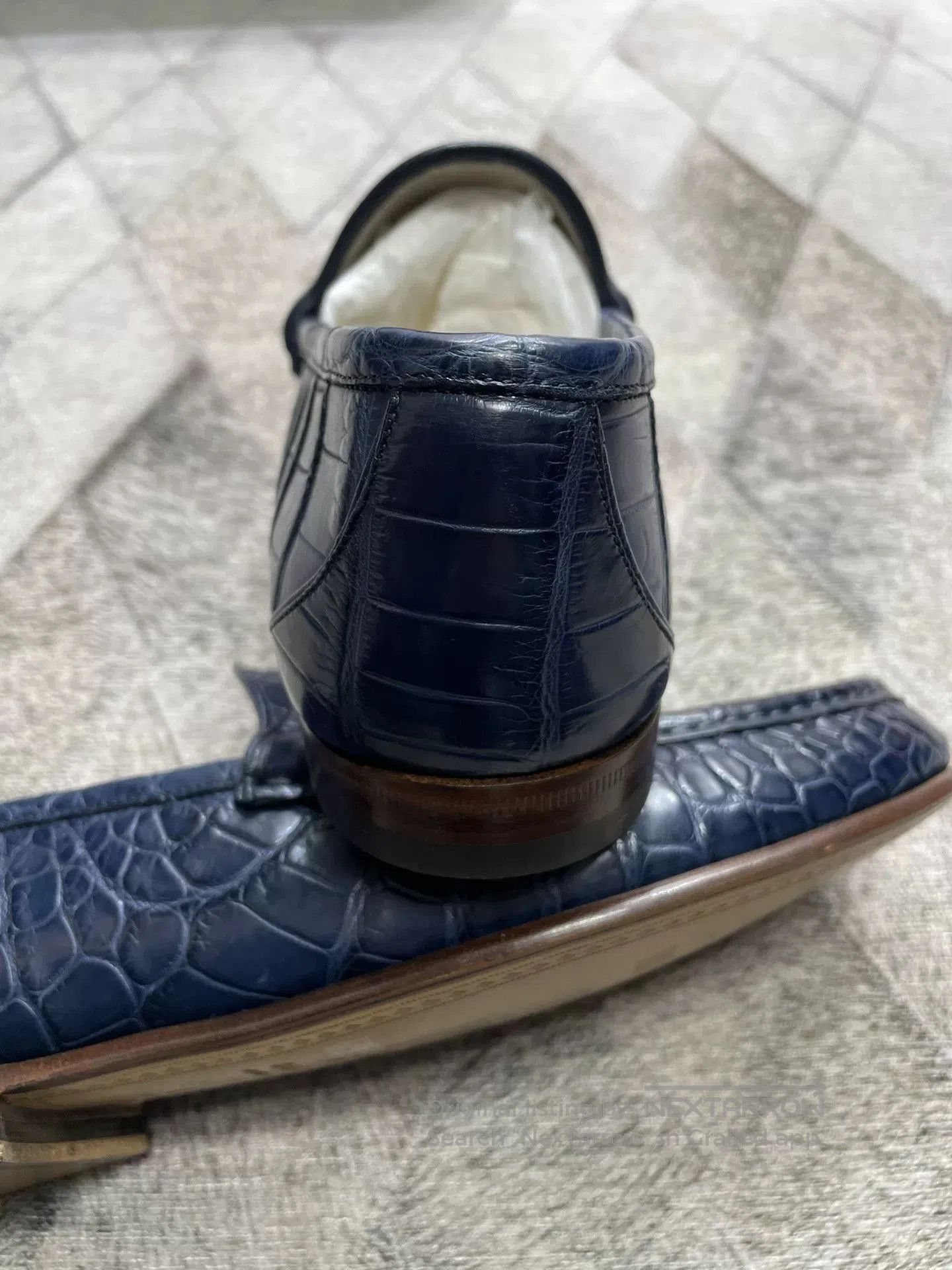 Gucci Gucci Crocodile Leather Loafers. Size US 8.5 / EU 41-42 - 3 Thumbnail